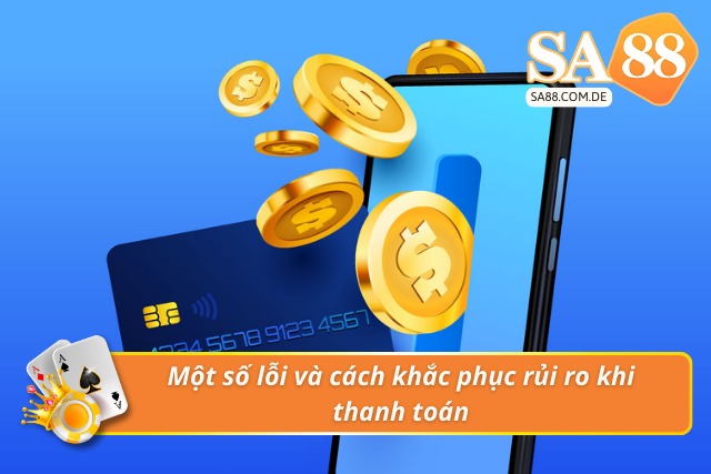 Biện pháp khắc phục lỗi khi thực hiện giao dịch rút tiền